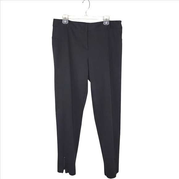 Simply Vera Vera Wang Pants - Simply Vera Vera Wang Black Zip Ankle Dress Pants Size 14